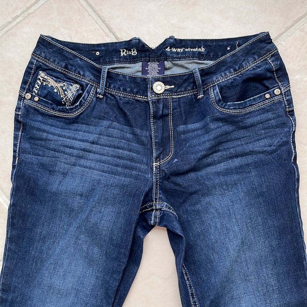 Rythym in blues jeans Size 8short